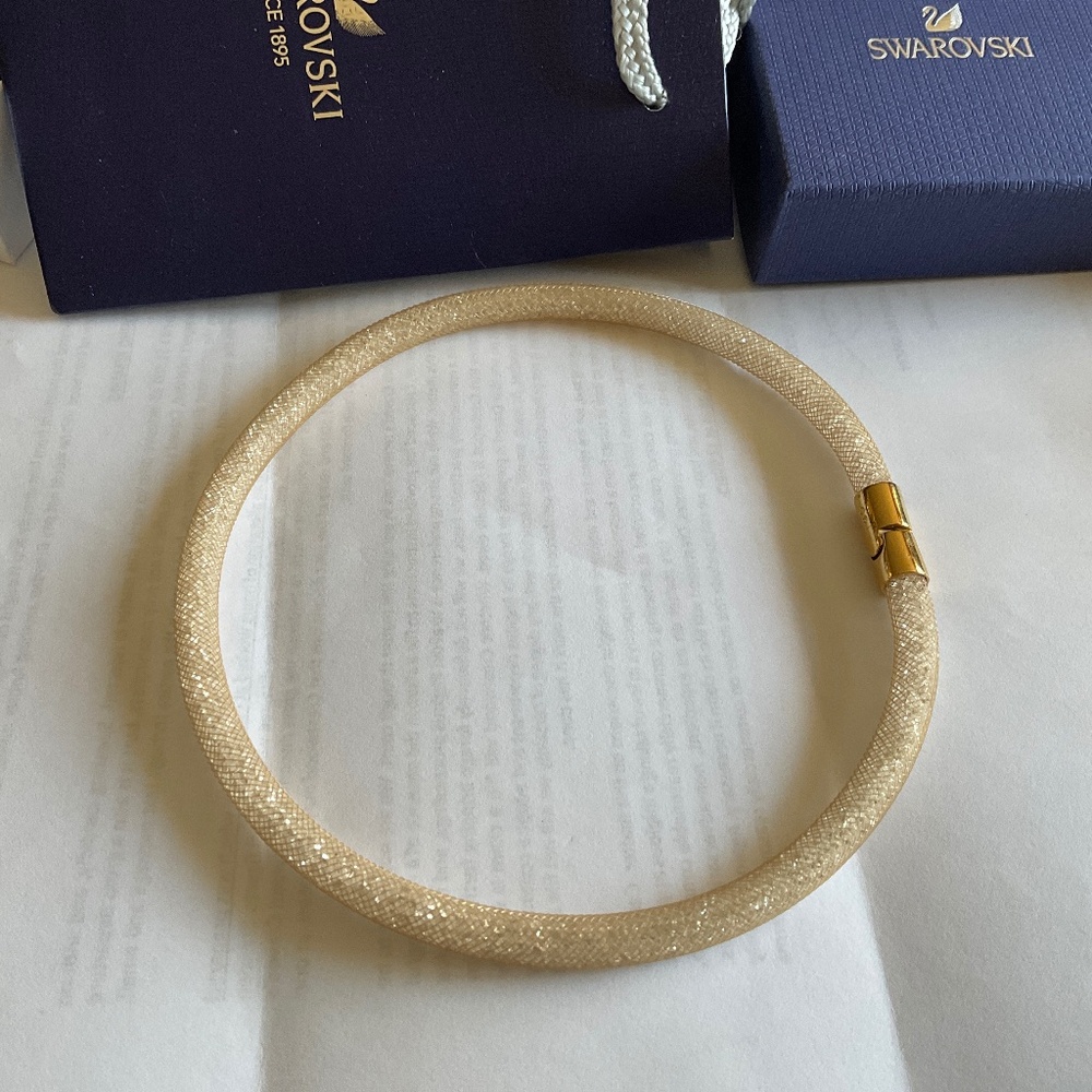 Swarovski  mesh necklace